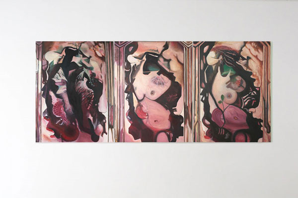 Home oil paintings from the series figures by olivier furter.