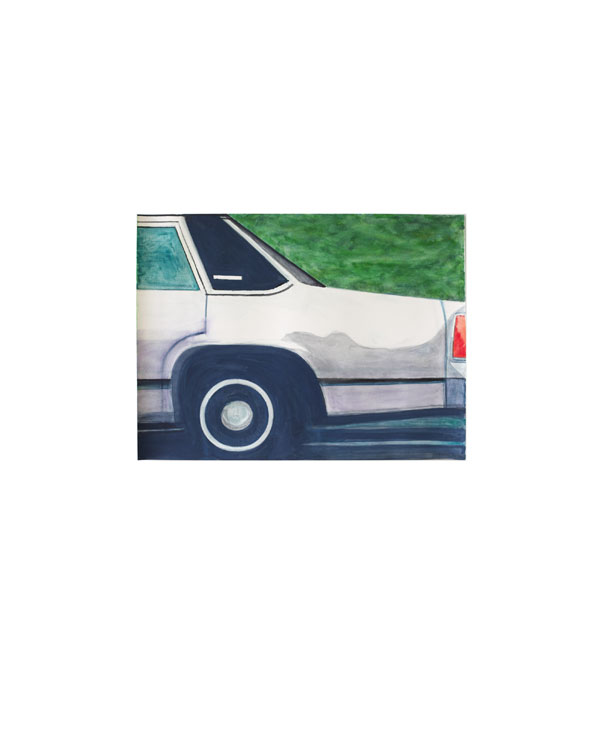 Painting,Ford LTD Crown Victoria LX , gouache on paper, 18 x 24in Olivier Furter24