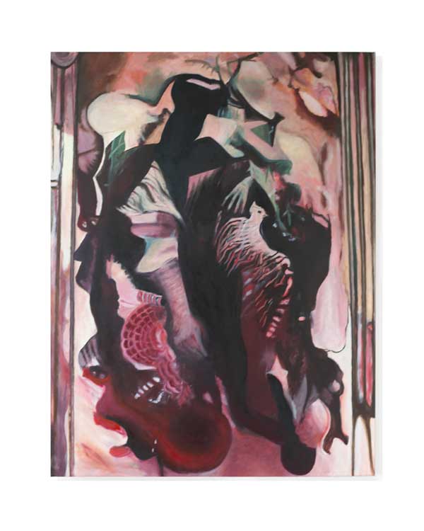 Oil painting, Figure 1, Olivier Furter