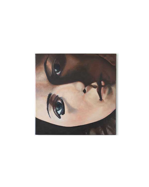 Olivier Furter, oil-painting, Topographie humaine III, 60x60cm OF2023