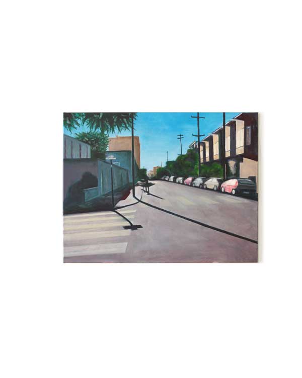 Painting, Street view SF, oil on canvas, 50x60 cm, Olivier Furter25
