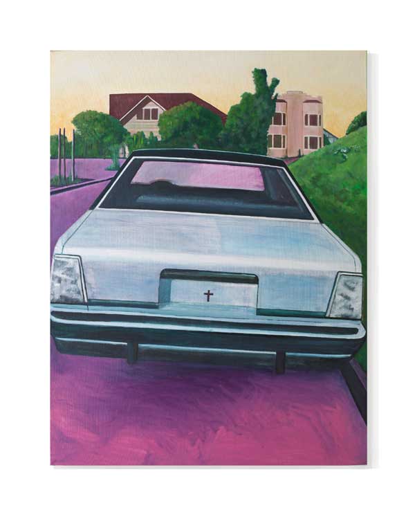 Painting, Ford LTD Crown Victoria LX , huile sur toile, 89x116cm, OF25
