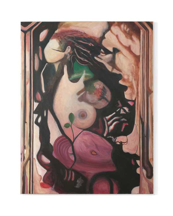 Figure 5, woman, oil on canvas, 89 x 116cm, OF2025