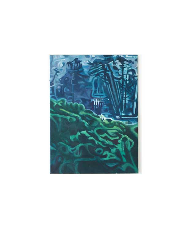 img le palais 1, oil on linen, 73x54cm, 2024