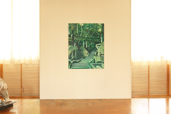Yamadera, oil on canvas, 91cm x 117cm x 2,5cm, OF26
